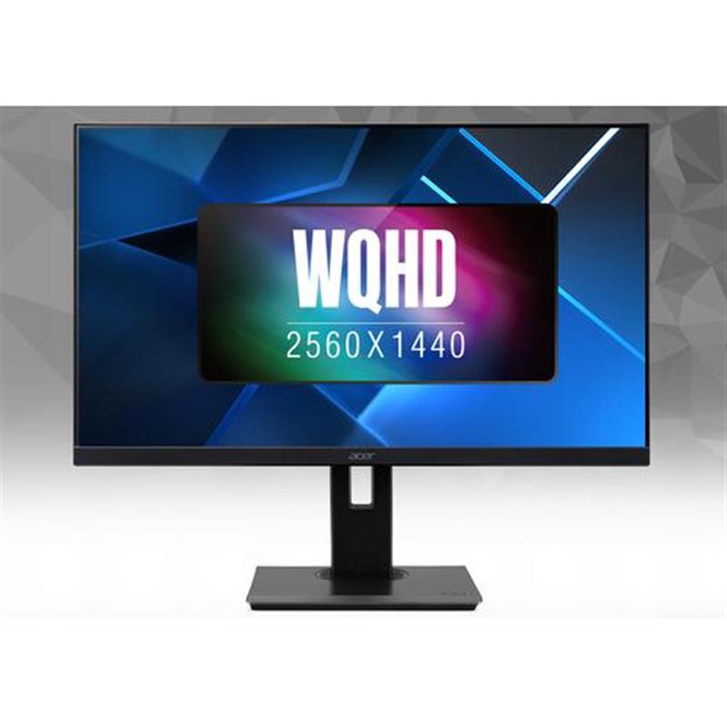 Acer B7 B277Ubmiipprzx LED display 68,6 cm (27"") 2560 x 1440 Pixels Wide Quad HD Flat Zwart