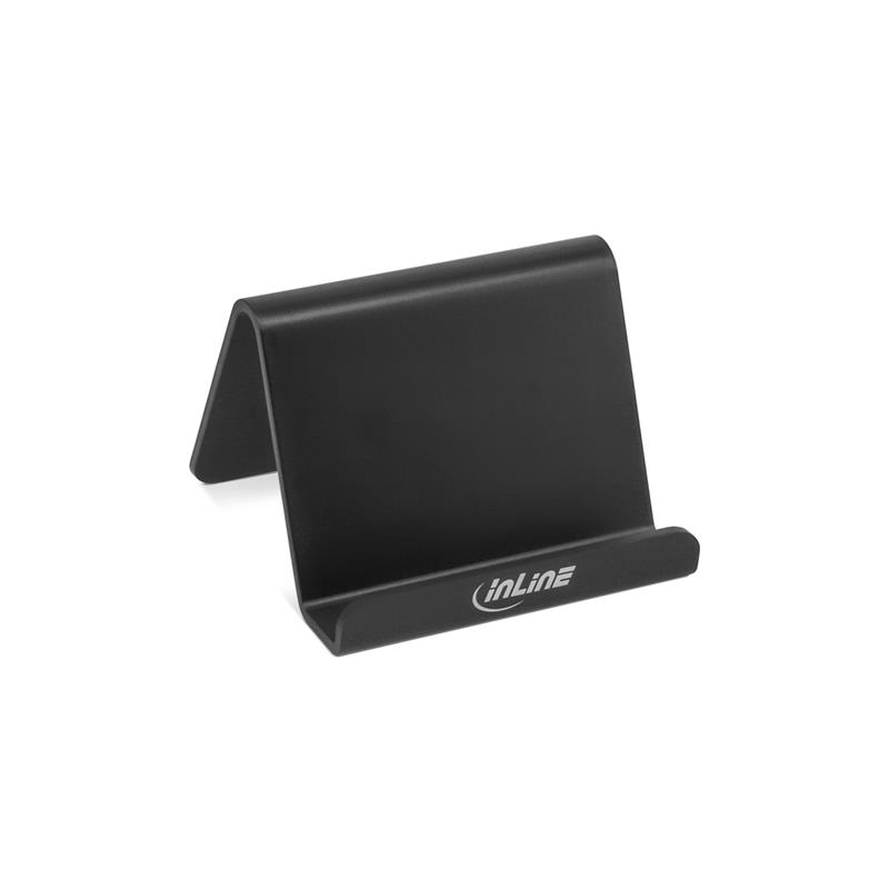 InLine Smartphone and mobile phone Stand for desktop black