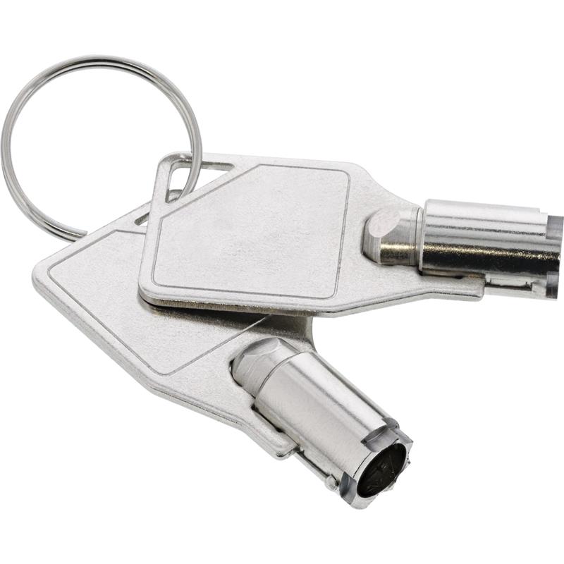 InLine Veiligheidsslot voor laptop met sleutel diam : 4 4mm * L: 150cm