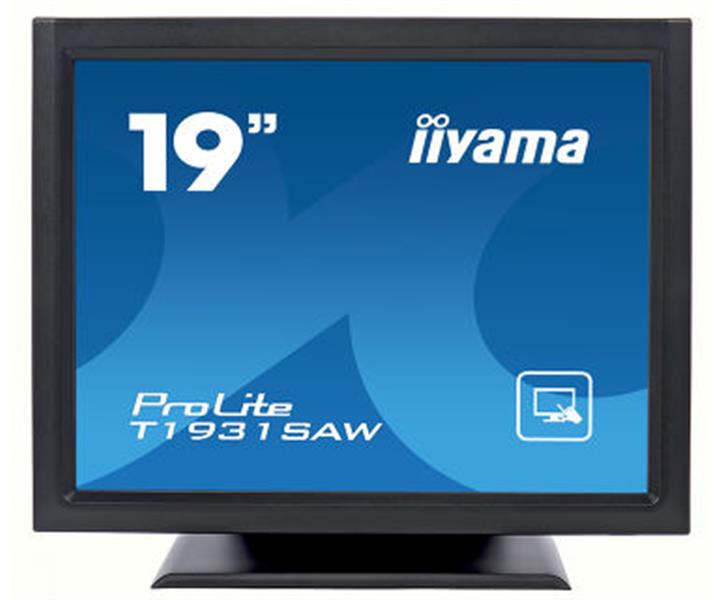 iiyama ProLite T1931SAW-B5 touch screen-monitor 48,3 cm (19"") 1280 x 1024 Pixels Zwart Single-touch