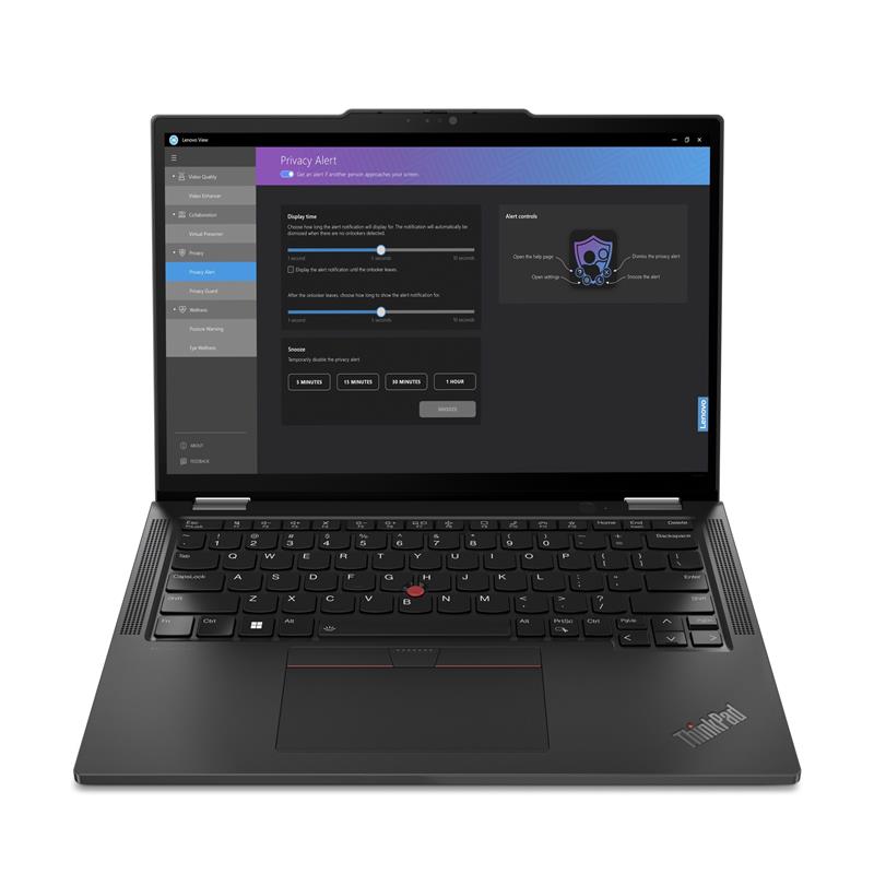 Lenovo ThinkPad X13 2-in-1 Intel Core Ultra 7 155U Hybride (2-in-1) 33,8 cm (13.3"") Touchscreen WUXGA 16 GB LPDDR5x-SDRAM 512 GB SSD Wi-Fi 6E (802.11