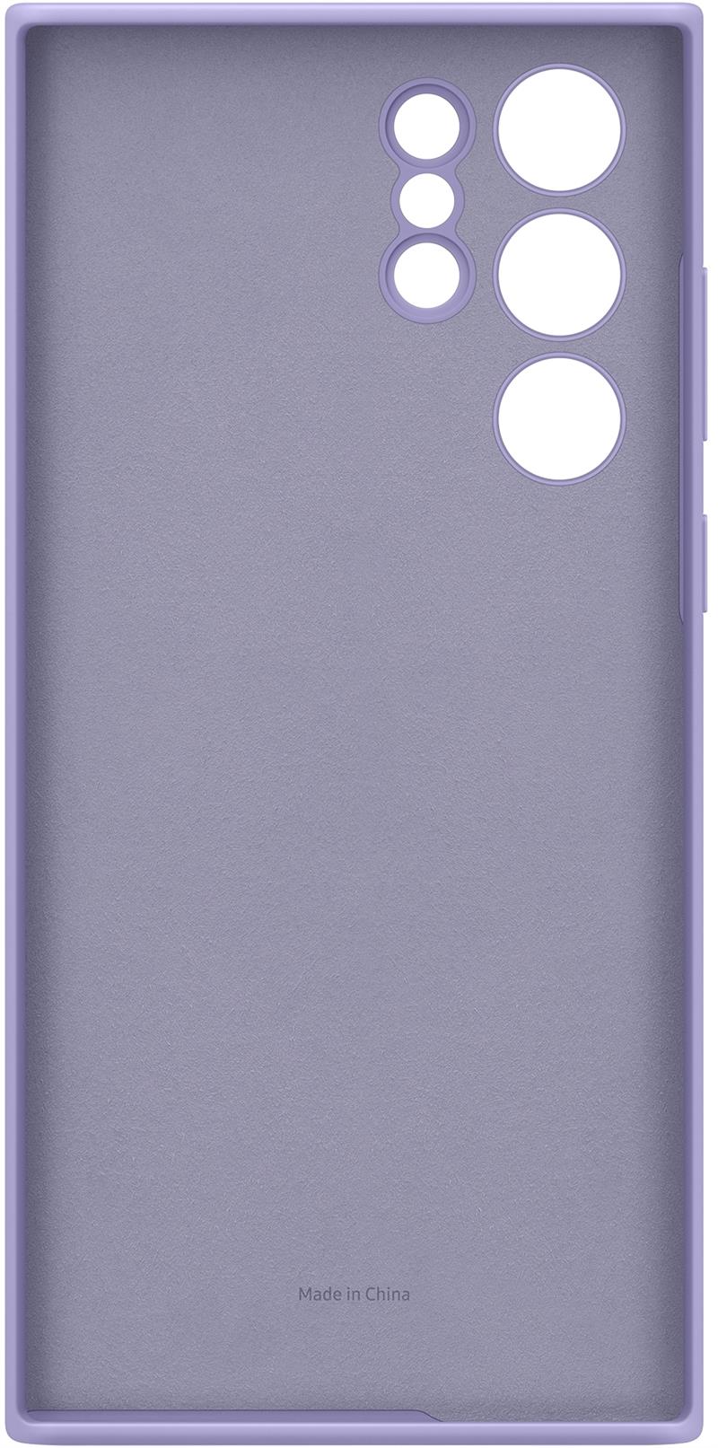  Samsung Silicone Cover Galaxy S22 Ultra 5G Lavender