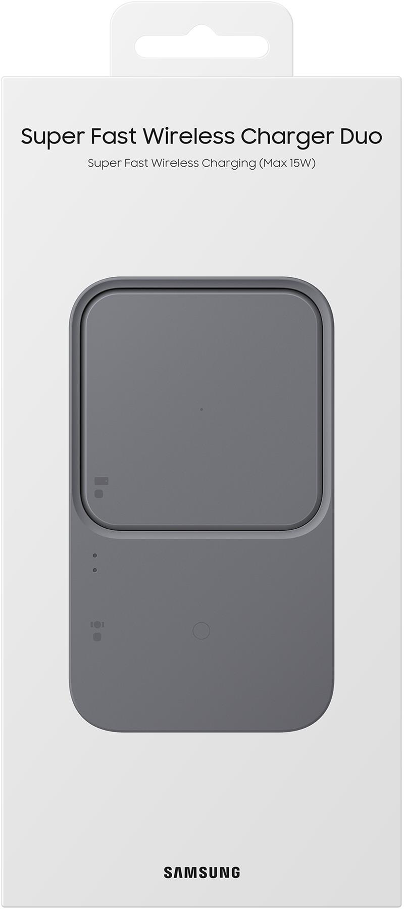  Samsung Wireless Qi Duo Charger Pad 15W Dark Grey