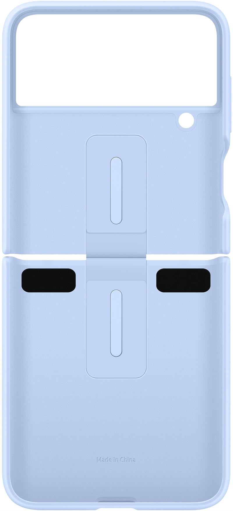  Samsung Silicone Cover with Ring Galaxy Z Flip4 Arctic Blue