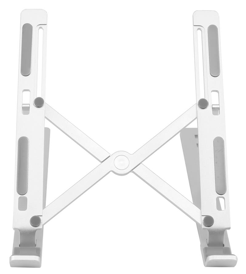 Mobilize Aluminium Laptop Stand up to 17 3 inch Silver