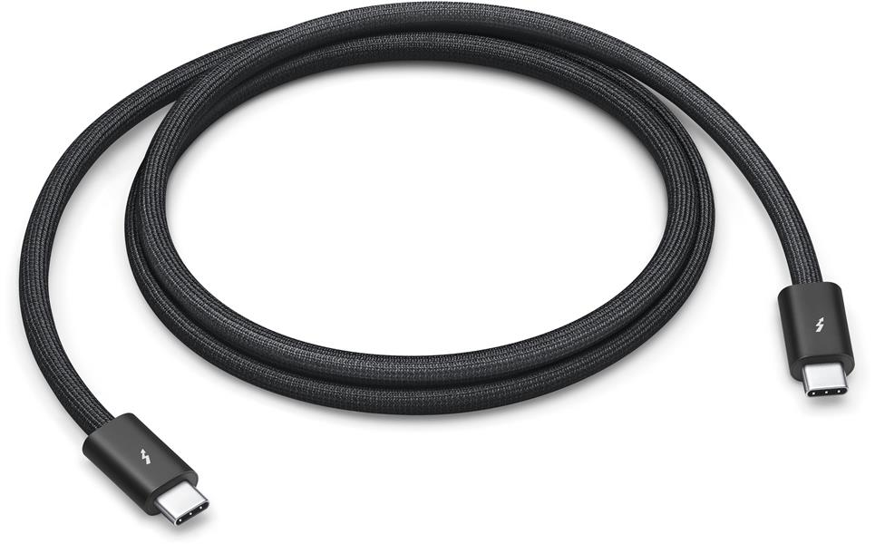  Apple Thunderbolt 4 USB-C Pro Cable 1m Black