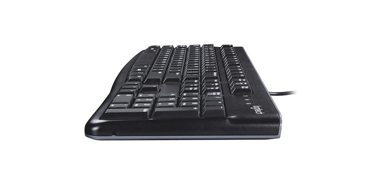 Logitech K120 toetsenbord USB AZERTY Frans Zwart