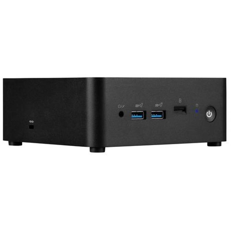 MSI Cubi NUC 13MQG-066BEU 0.84L sized PC Zwart i5-1345U Intel SoC