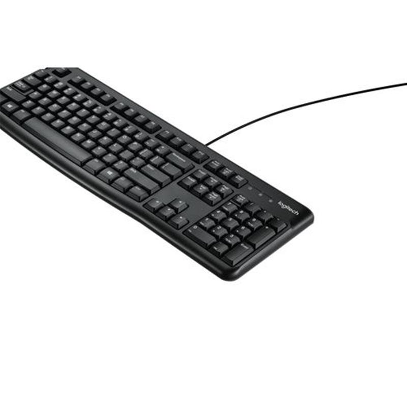 Logitech K120 toetsenbord USB AZERTY Belgisch Zwart