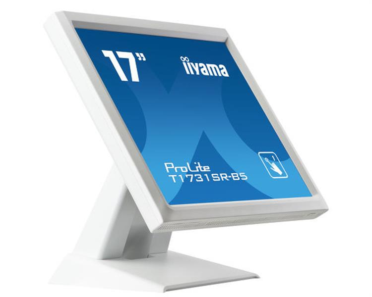 iiyama ProLite T1731SR-W5 touch screen-monitor 43,2 cm (17"") 1280 x 1024 Pixels Wit Single-touch