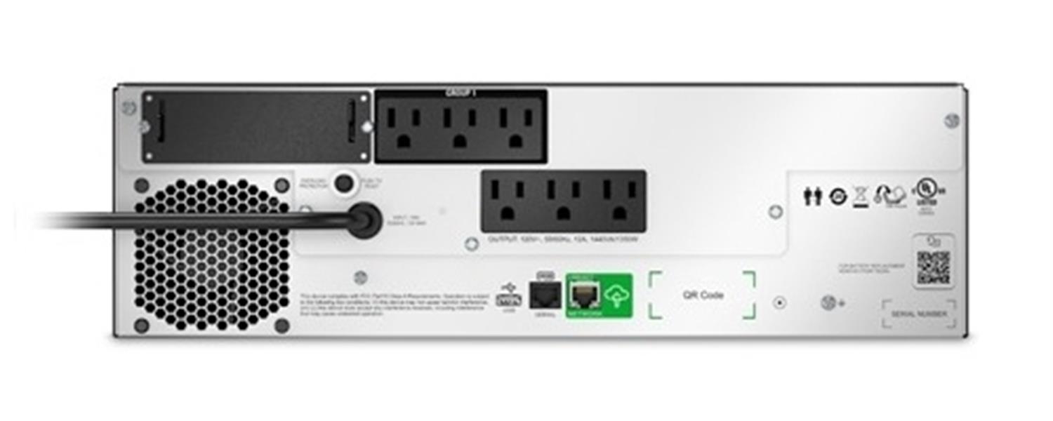 APC SMTL1500RM3UC UPS Line-interactive 1,5 kVA 1350 W 6 AC-uitgang(en)