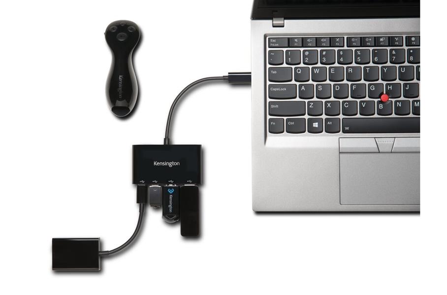 Kensington CH1000 USB-C 4-Port Hub