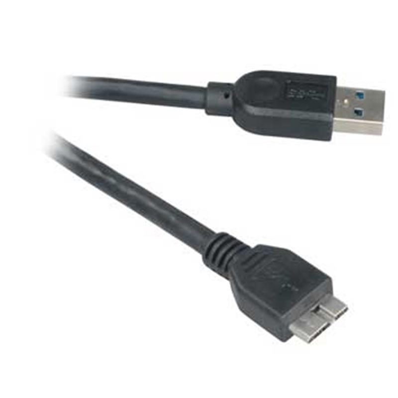 Akasa USB 3 0 Cable SuperSpeed 5Gbps USB A - Micro USB B 1m *USBAM *MUSBBM
