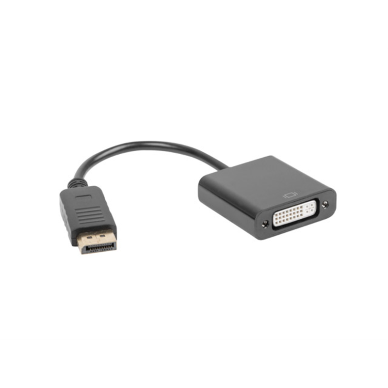 Natec Extreme Media - Displayport-DVI-I Adapter - Zwart