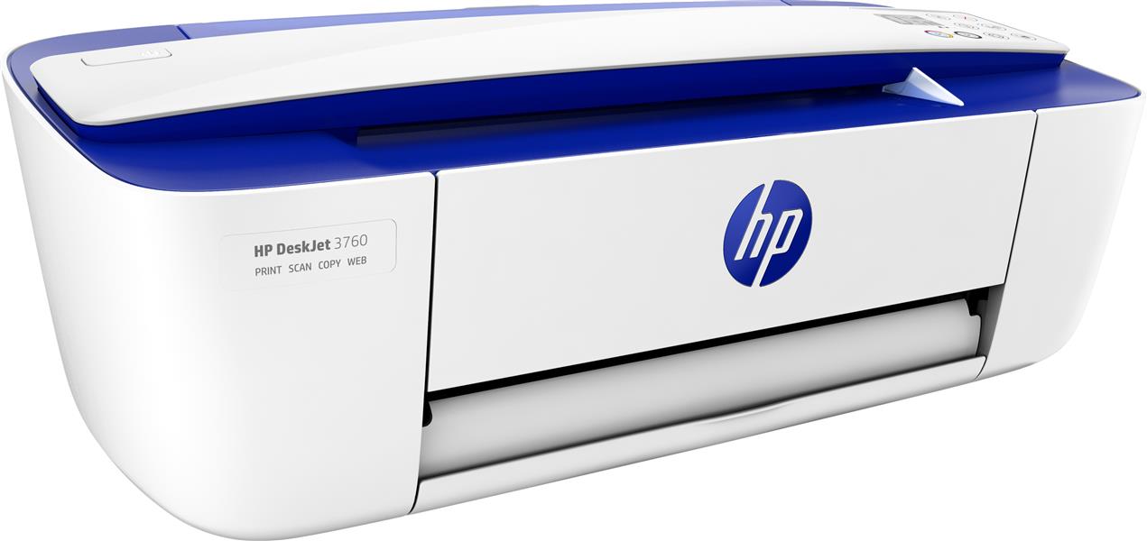 HP DeskJet 3760 Thermische inkjet 19 ppm 1200 x 1200 DPI A4 Wi-Fi