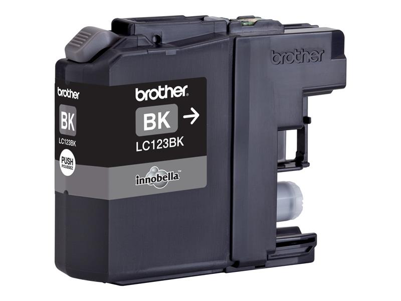 Brother LC-123BKBP inktcartridge Origineel Zwart 1 stuk(s)