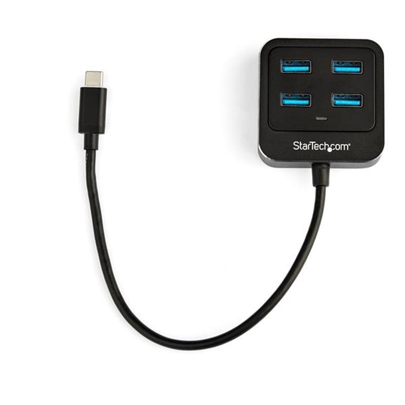 StarTech.com 4 poorts USB-C hub USB C naar USB 3.1 hub 10Gbps 4x USB-A