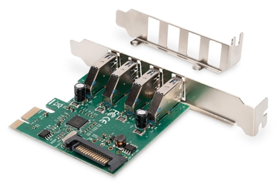 4-Port USB 3 0 PCI Express Add-On Card