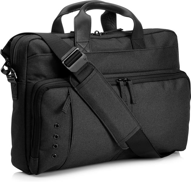 HP Power Ready 14.1 Elite Top Load notebooktas 35,6 cm (14"") Aktetas Zwart