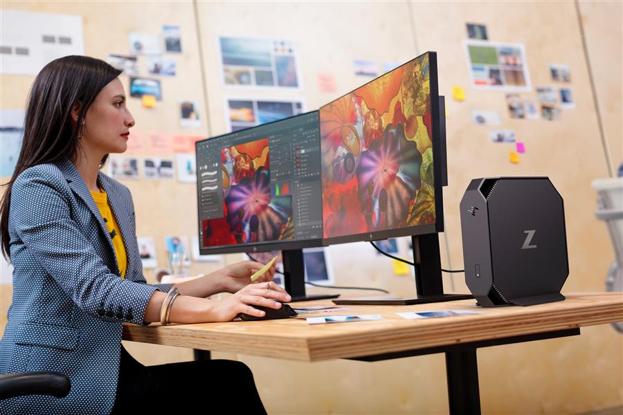 HP Z2 G4 Intel® 8ste generatie Core™ i7 i7-8700 16 GB DDR4-SDRAM 256 GB SSD Mini PC Zwart Workstation Windows 10 Pro