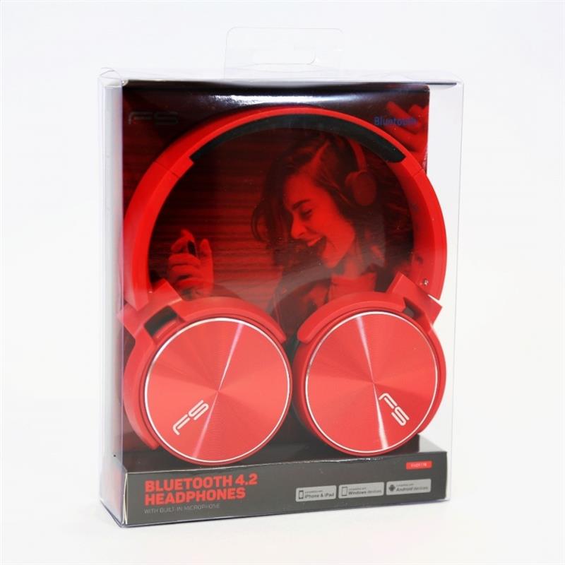 FREESTYLE HEADSET BLUETOOTH FH0917 RED 44388