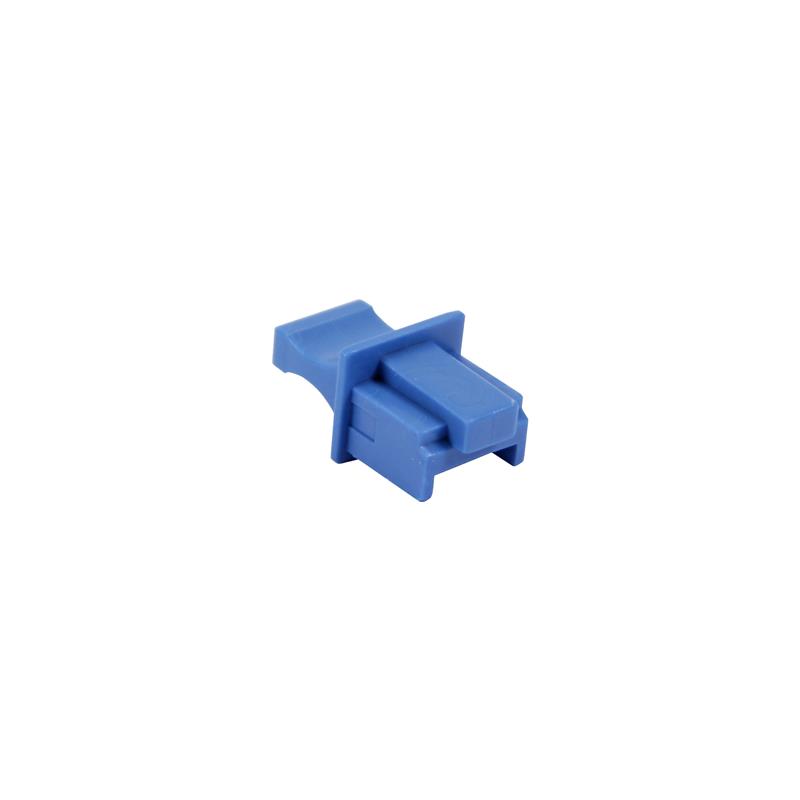 InLine Antistofcover voor RJ45 socket kleur: blauw 10 stks blister