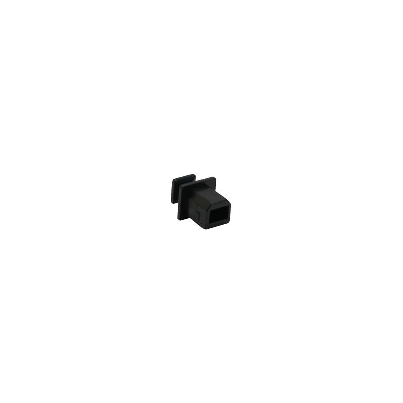 InLine Antistofcover voor USB B socket zwart verpakking 50 stks 
