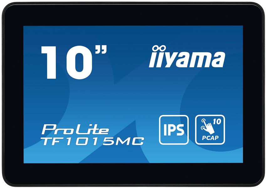 iiyama ProLite TF1015MC-B3 computer monitor 25,6 cm (10.1"") 1280 x 800 Pixels HD LED Touchscreen Zwart