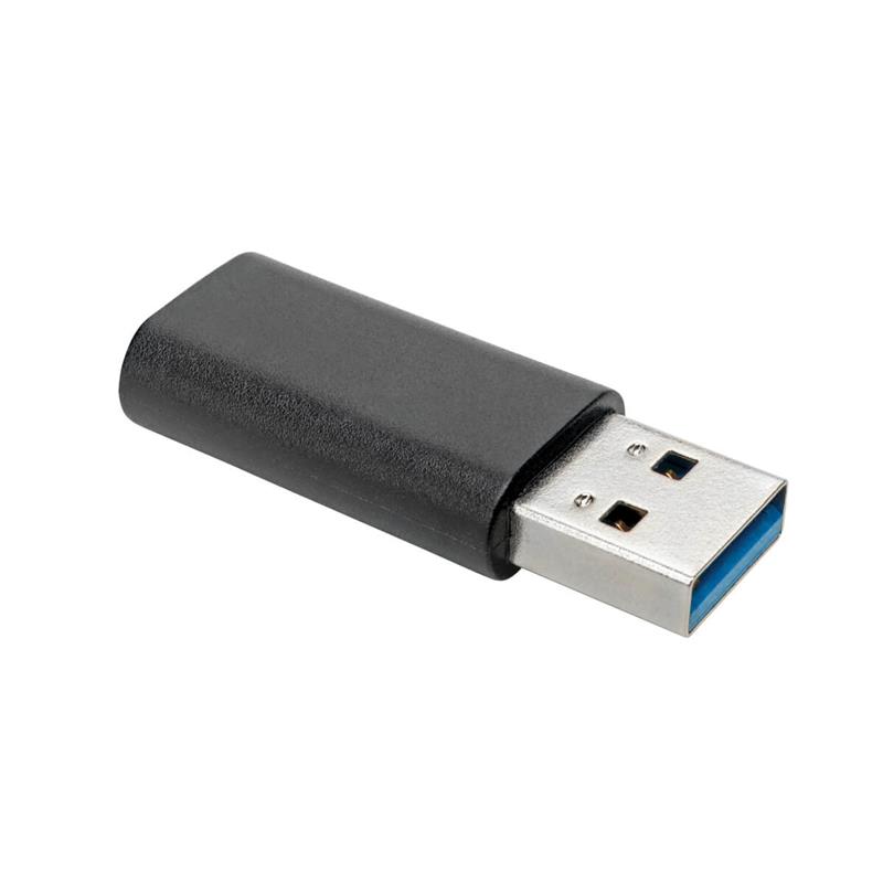 Tripp Lite U329-000 tussenstuk voor kabels USB-A USB-C Zwart