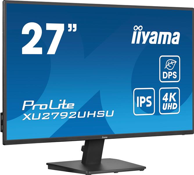 iiyama ProLite XU2792UHSU-B6 computer monitor 68,6 cm (27"") 3840 x 2160 Pixels 4K Ultra HD LED Zwart