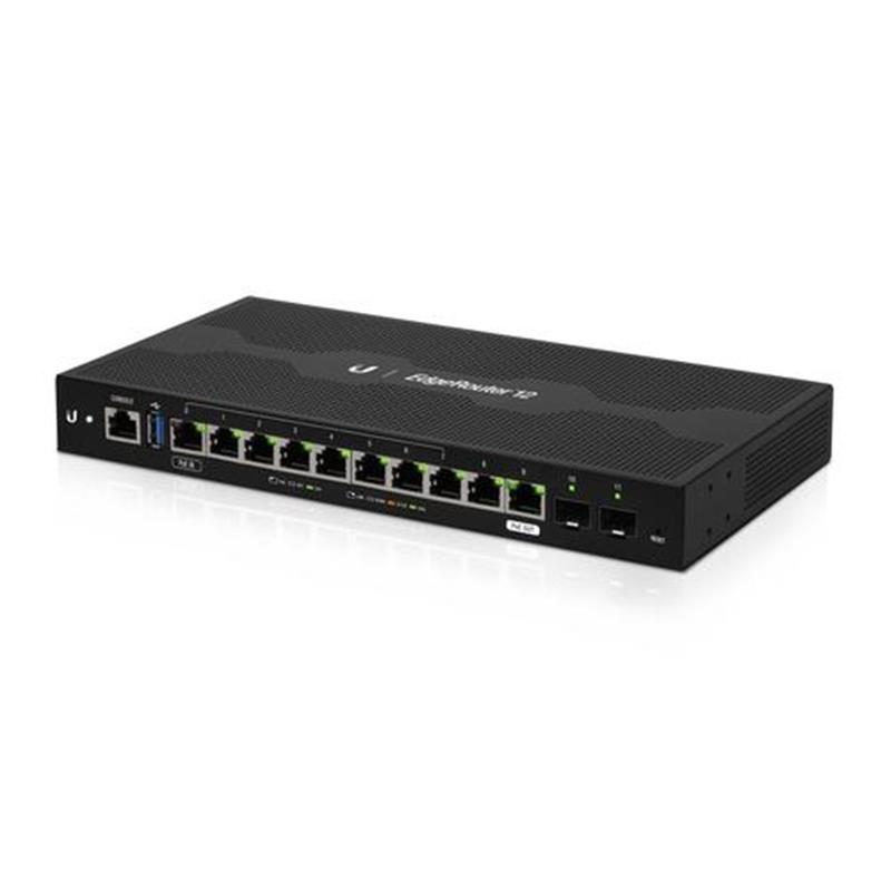 Ubiquiti Networks EdgeRouter bedrade router Gigabit Ethernet Zwart