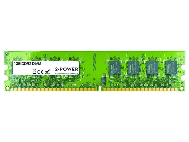 2-Power MEM1301A geheugenmodule 1 GB 1 x 1 GB DDR2 800 MHz