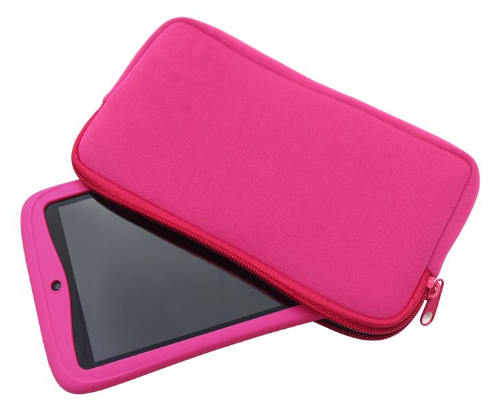 Kurio 22819 tabletbehuizing 17,8 cm (7"") Opbergmap/sleeve Roze