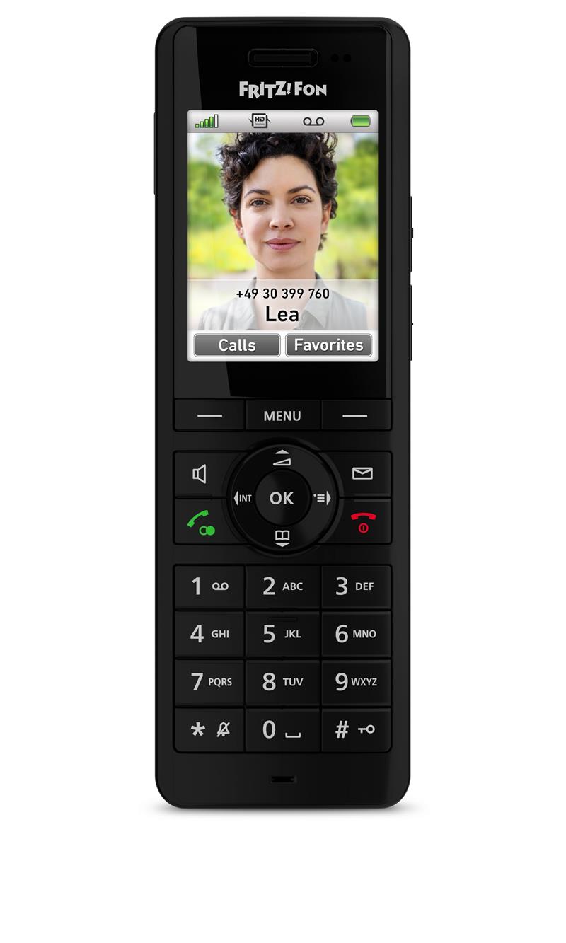 FRITZ!Fon 20003009 telefoon DECT-telefoon Nummerherkenning Zwart