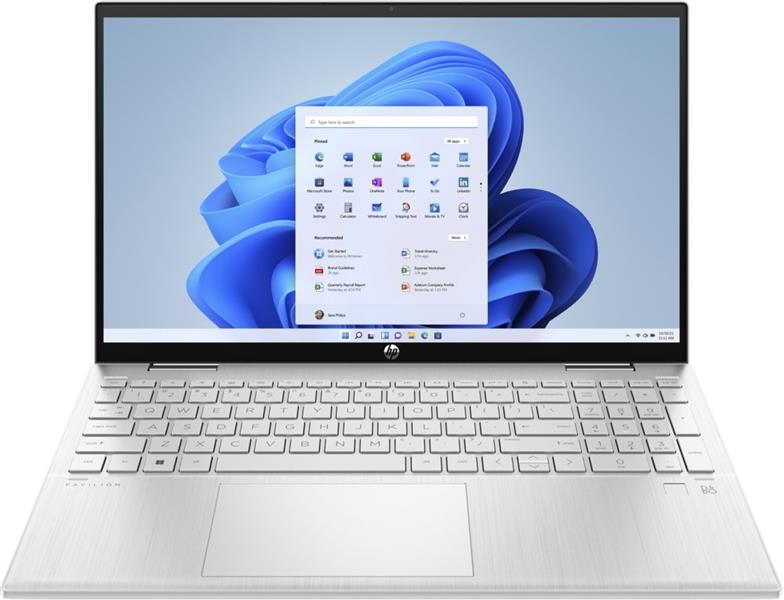 HP Pav. X360 15Inch F-HD Touch I3 1215 8GB 256GB W11H 2Y