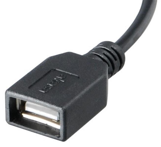 Akasa OTG cable Micro USB A - USB A OTG 0 15m *MUSBA *USBAF