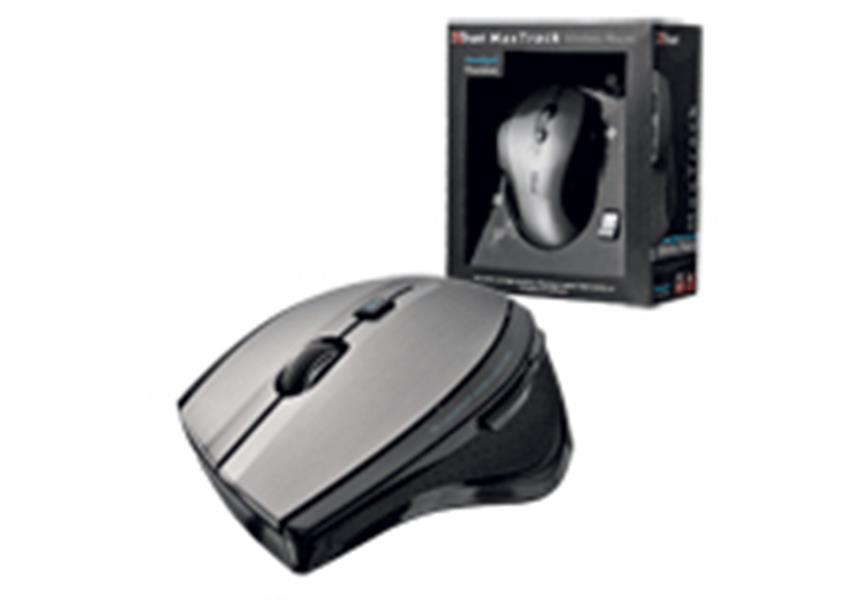 Trust MaxTrack Wireless muis RF Draadloos Optisch 1000 DPI Rechtshandig