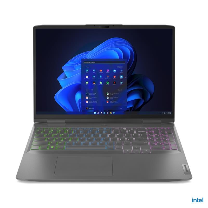 Lenovo LOQ 16IRH8 Laptop 40,6 cm (16"") WUXGA Intel® Core™ i7 i7-13620H 16 GB DDR5-SDRAM 1 TB SSD NVIDIA GeForce RTX 4060 Wi-Fi 6 (802.11ax) Windows 1