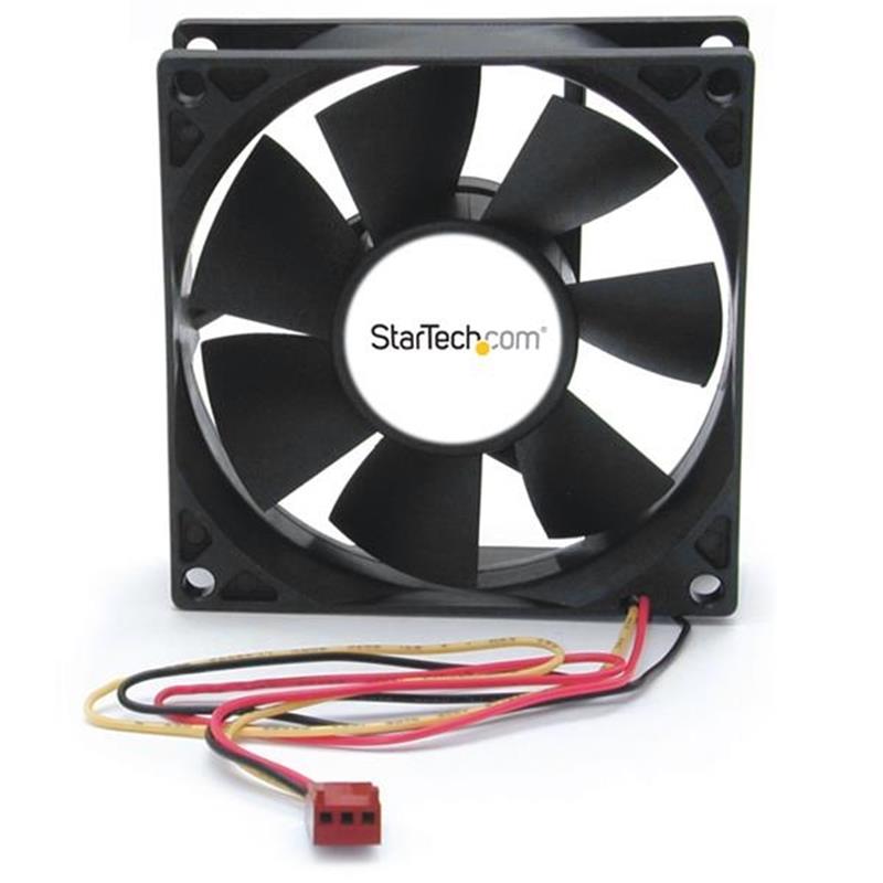 StarTech.com 80x25mm Ventilator voor Computerbehuizing met Dubbele Kogellagers en TX3 Connector