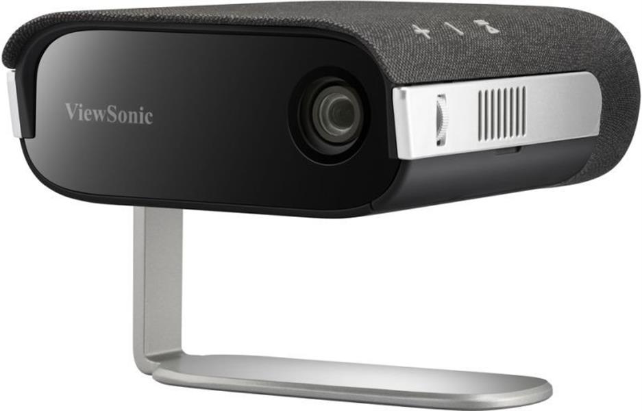 Viewsonic M1XE beamer/projector Projector met korte projectieafstand LED WVGA (854x480) Zwart, Zilver