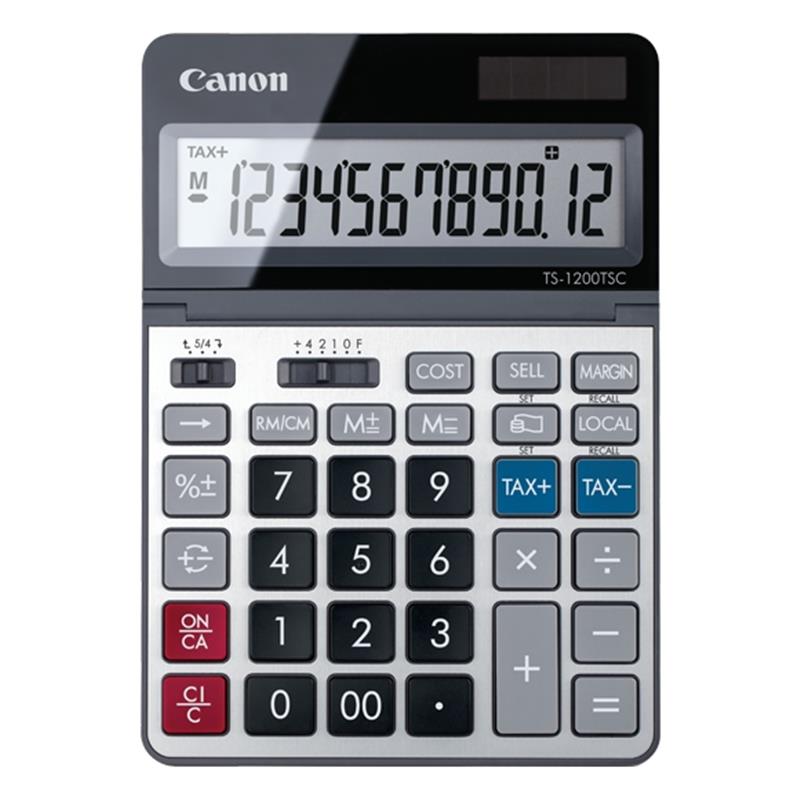 Canon TS-1200TSC calculator Desktop Basisrekenmachine Metallic