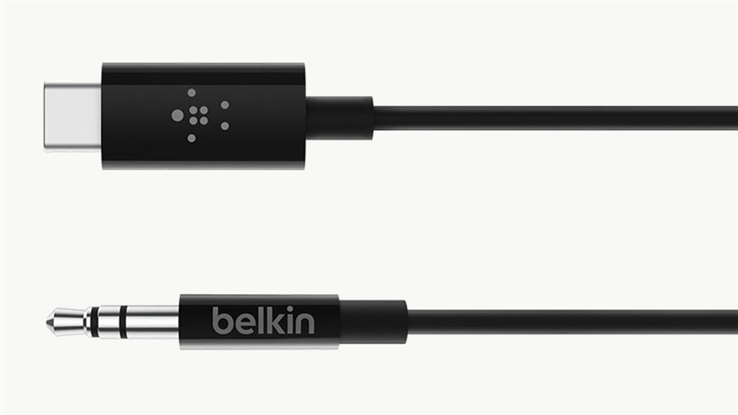 Belkin F7U079BT06-BLK audio kabel 1,8 m 3.5mm Zwart