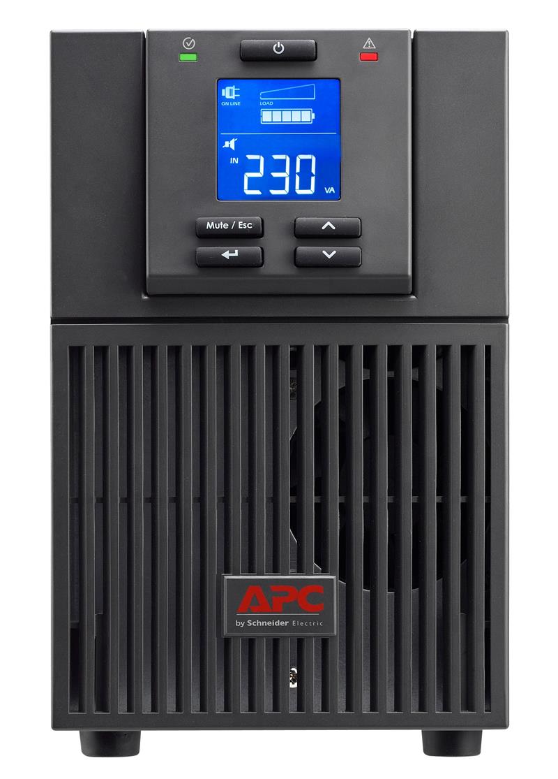 APC Easy-UPS On-Line 3000VA Noodstroomvoeding 6x C13 1x C19, USB, extendable runtime