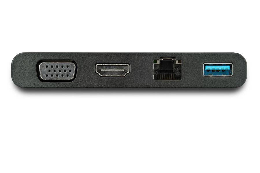 StarTech.com USB-C multiport 4-in-1 adapter met HDMI en VGA 1x USB-A