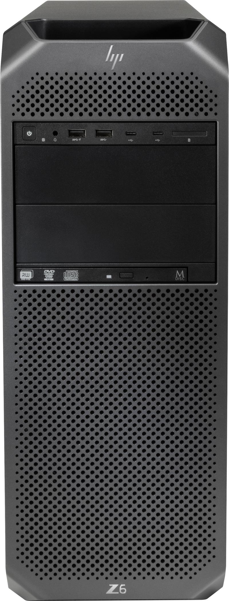 HP Z6 G4 Intel® Xeon® 4108 32 GB DDR4-SDRAM 256 GB SSD Zwart Toren Workstation