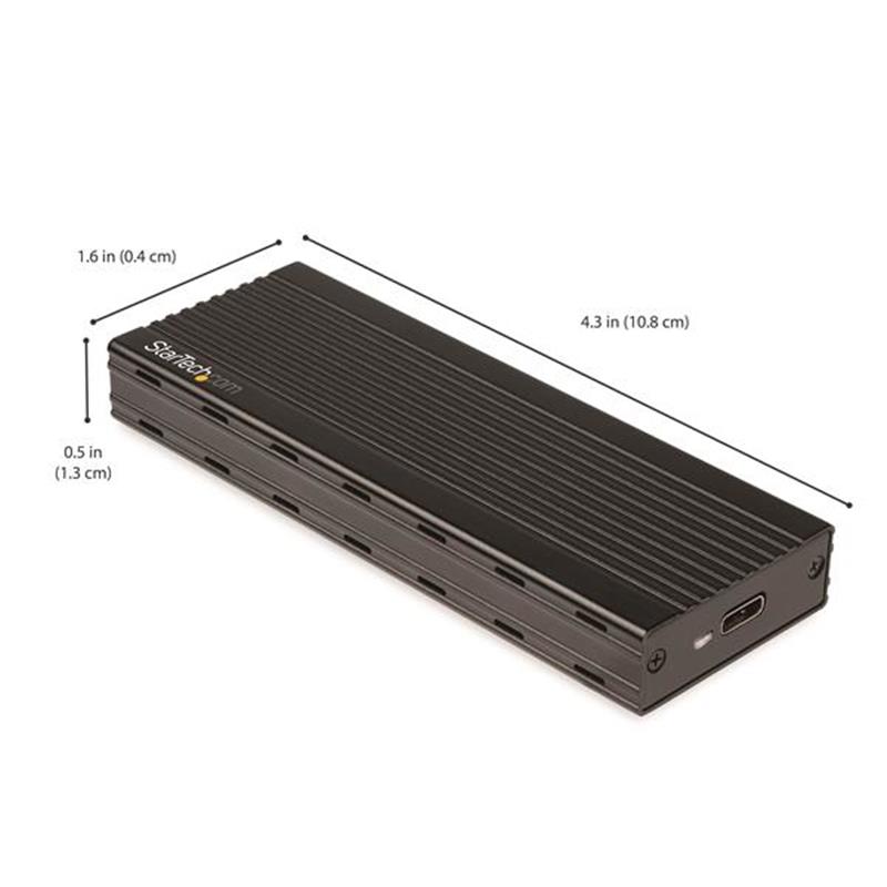 StarTech.com M.2 NVMe SSD behuizing voor PCIe SSDs USB 3.1 Gen 2 Type-C