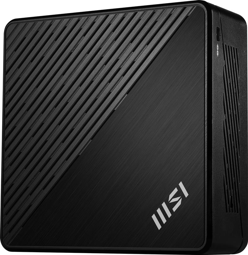 MSI Cubi N ADL-002EU Mini PC Intel® N N100 4 GB DDR4-SDRAM 128 GB SSD Windows 11 Pro Zwart