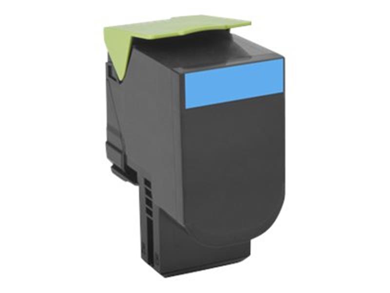 Lexmark 70C0H20 tonercartridge Origineel Cyaan 1 stuk(s)