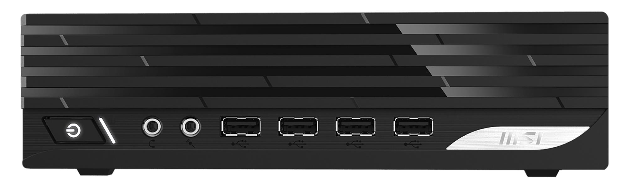 MSI PRO DP21 13M-090BEU PC/workstation barebone 2,3L maat pc Zwart i7-13700 Intel H610 5,2 GHz