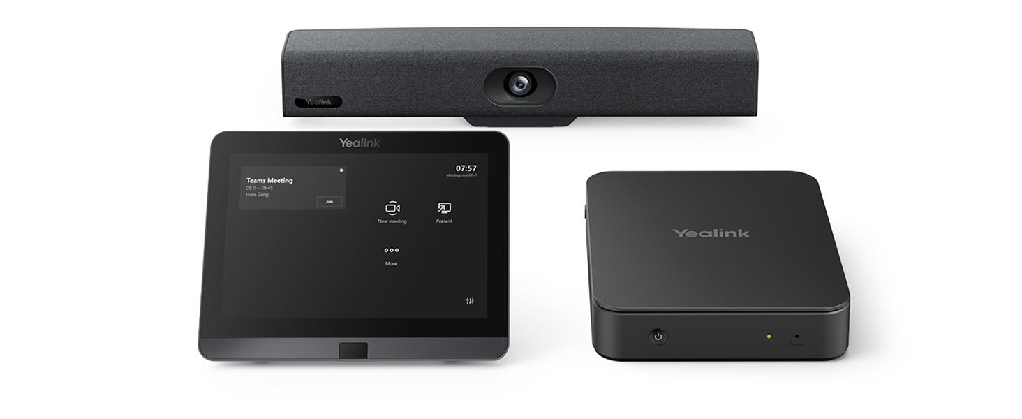 Yealink MVC340-C4-000 video conferencing systeem 8 MP Ethernet LAN Videovergaderingssysteem voor groepen